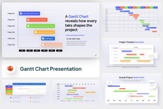 Gantt Chart PowerPoint Template